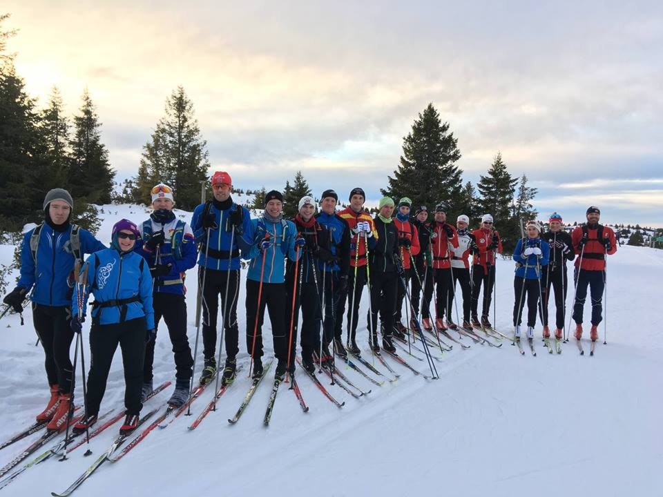 Vinterskisamling KSI-hytta